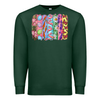 Sports Green Easter Brushstrokes Premium Sweatshirt - RanaPortraitStore