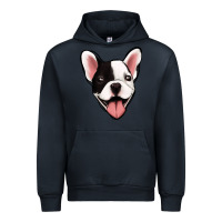 Navy French Bulldog Urban Hoodie - Jasminsmagicworld