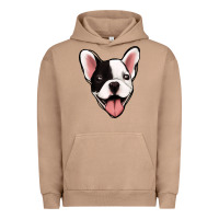 Pigment Burro French Bulldog Urban Hoodie - Jasminsmagicworld