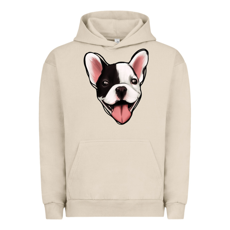 French Bulldog Urban Hoodie by Jasminsmagicworld | Teevron