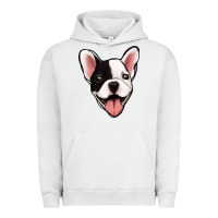 Pigment Lunar Rock French Bulldog Urban Hoodie - Jasminsmagicworld