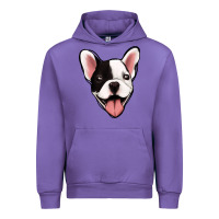 Tulip French Bulldog Urban Hoodie - Jasminsmagicworld