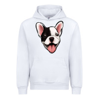 White French Bulldog Urban Hoodie - Jasminsmagicworld