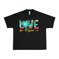 Black Love Mom Urban Heavy Tee - CowhideDigitalArt
