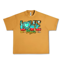 Peanut Butter Love Mom Urban Heavy Tee - CowhideDigitalArt