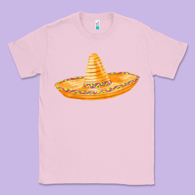 Sombrero Fa Element Classic Tee Designed By Fadigitalartstudio