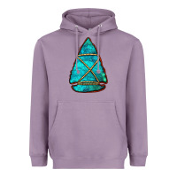Lavender turquoise arrowhead Heavyweight Hoodie - Jasminsmagicworld