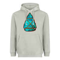 Moon Dust turquoise arrowhead Heavyweight Hoodie - Jasminsmagicworld