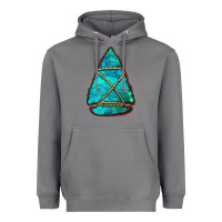 Storm turquoise arrowhead Heavyweight Hoodie - Jasminsmagicworld