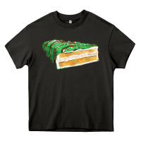 Asphalt green christmas cake fa element 1 Heavy Core Tee - FaDigitalArtStudio