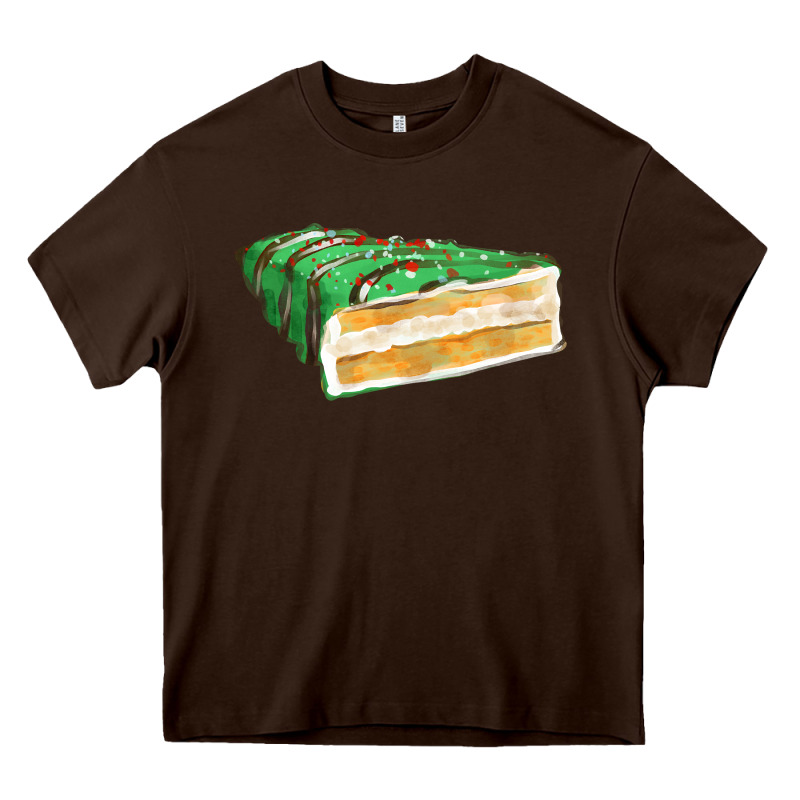 Green Christmas Cake Fa Element 1 Heavy Core Tee by FaDigitalArtStudio | Teevron