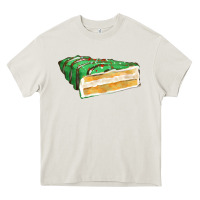 Cream green christmas cake fa element 1 Heavy Core Tee - FaDigitalArtStudio