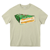 Mossy green christmas cake fa element 1 Heavy Core Tee - FaDigitalArtStudio