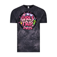 Cloud Black Grils Trip 2025 Vintage Tee - CowhideDigitalArt