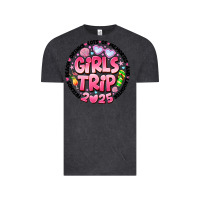 Vintage Black Grils Trip 2025 Vintage Tee - CowhideDigitalArt
