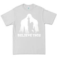 Dove Grey bigfoot t  shirt believe this t  shirt Premium Tee - linhVisuals