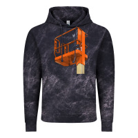 Cloud Black Single Man Lift Vintage Hoodie - LillyAllenDesigns