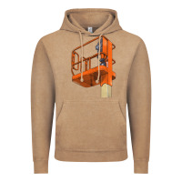 Vintage Coffee Single Man Lift Vintage Hoodie - LillyAllenDesigns
