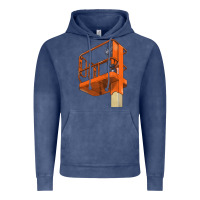 Vintage Denim Single Man Lift Vintage Hoodie - LillyAllenDesigns