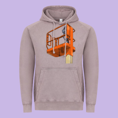 Single Man Lift Vintage Hoodie Designed By Lillyallendesigns
