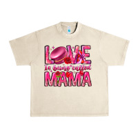 Sandshell Love is Being Called Mama Urban Heavy Tee - CowhideDigitalArt