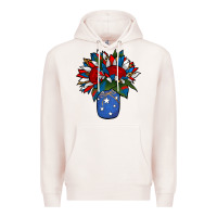 Pale Pink Patriotic Sunflower in a Jar Premium Hoodie - Jasminsmagicworld
