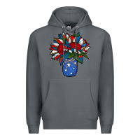 Rock Patriotic Sunflower in a Jar Premium Hoodie - Jasminsmagicworld