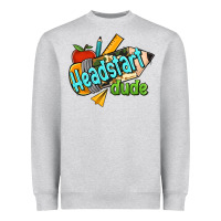 Heather Grey headstart dude Heavyweight Sweatshirt - Jasminsmagicworld