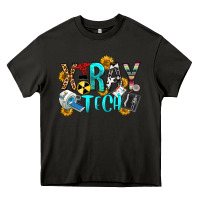 Asphalt x ray tech Heavy Core Tee - OliviaCreatesArt
