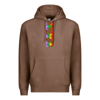 Chestnut St. Patrick's Day Western Shamrock Leopard Rainbow Premium Hoodie - Artiststas