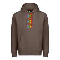 Coffee St. Patrick's Day Western Shamrock Leopard Rainbow Premium Hoodie - Artiststas