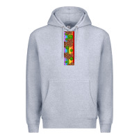 Heather Grey St. Patrick's Day Western Shamrock Leopard Rainbow Premium Hoodie - Artiststas