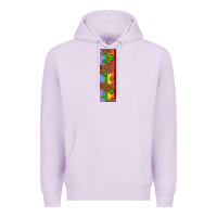 Lilac St. Patrick's Day Western Shamrock Leopard Rainbow Premium Hoodie - Artiststas