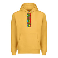 Mustard St. Patrick's Day Western Shamrock Leopard Rainbow Premium Hoodie - Artiststas