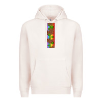 Pale Pink St. Patrick's Day Western Shamrock Leopard Rainbow Premium Hoodie - Artiststas