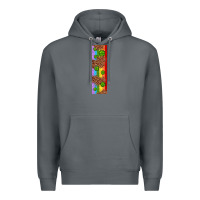 Rock St. Patrick's Day Western Shamrock Leopard Rainbow Premium Hoodie - Artiststas
