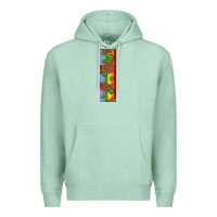 Seafoam St. Patrick's Day Western Shamrock Leopard Rainbow Premium Hoodie - Artiststas