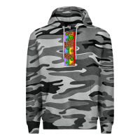 Slate Camo St. Patrick's Day Western Shamrock Leopard Rainbow Premium Hoodie - Artiststas