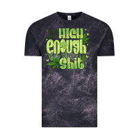 Cloud Black i'm not high enough for Vintage Tee - CowhideDigitalArt