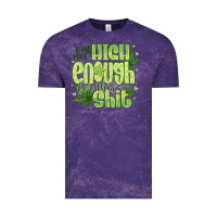 Cloud Purple i'm not high enough for Vintage Tee - CowhideDigitalArt