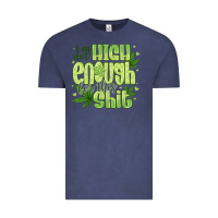 Vintage Denim i'm not high enough for Vintage Tee - CowhideDigitalArt