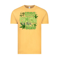Vintage Mustard i'm not high enough for Vintage Tee - CowhideDigitalArt