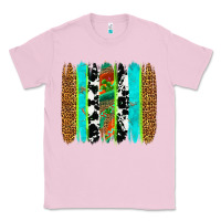 Bubblegum Pink western brushstrokes Classic Tee - OliviaCreatesArt