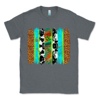 Charcoal Heather western brushstrokes Classic Tee - OliviaCreatesArt
