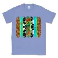 Colony Blue western brushstrokes Classic Tee - OliviaCreatesArt