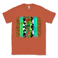 Copper western brushstrokes Classic Tee - OliviaCreatesArt
