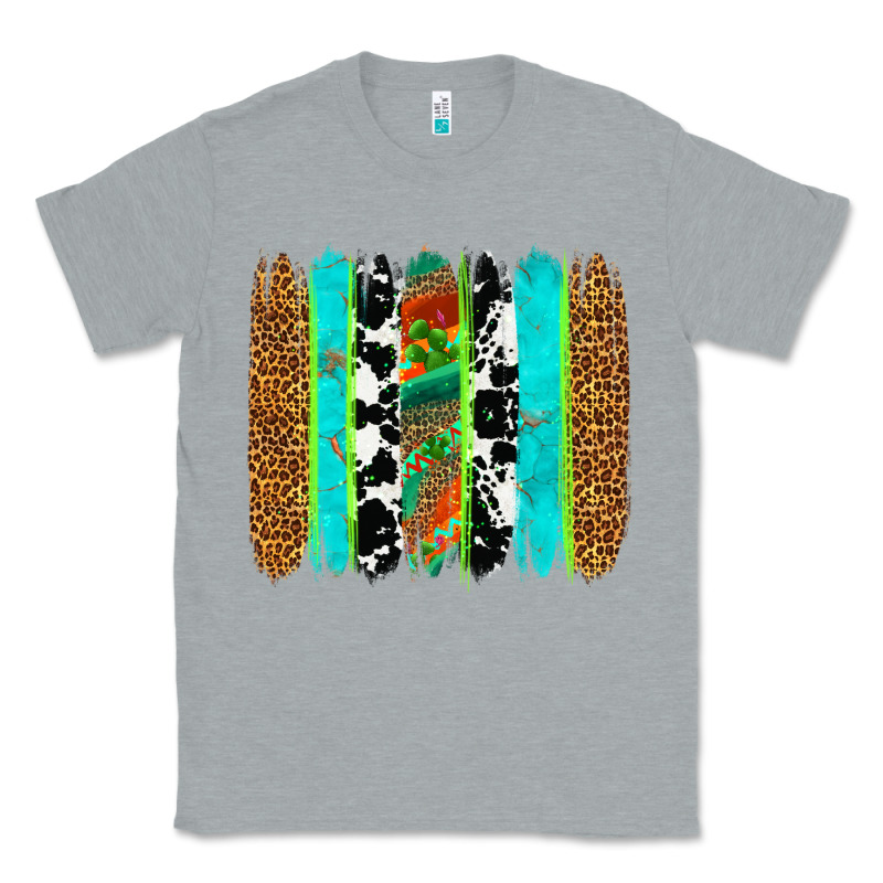 Western Brushstrokes Classic Tee by OliviaCreatesArt | Teevron
