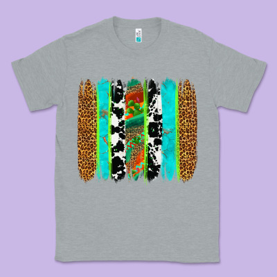 Western Brushstrokes Classic Tee Designed By Oliviacreatesart
