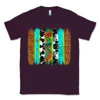 Plum western brushstrokes Classic Tee - OliviaCreatesArt