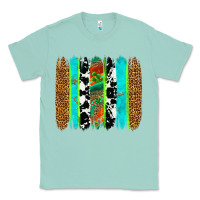 Seafoam western brushstrokes Classic Tee - OliviaCreatesArt